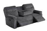Bravo Gray Fabric Reclining Living Room Set by Happy Homes at Eve Furniture