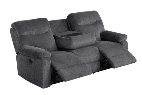 Bravo Gray Fabric Reclining Living Room Set by Happy Homes at Eve Furniture