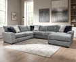 Brawnly Gray Oversized RAF Sectional by Happy Homes at Eve Furniture