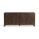 Braxton 4 Door Cabinet - Tundra Brown by Classic Home at Eve Furniture