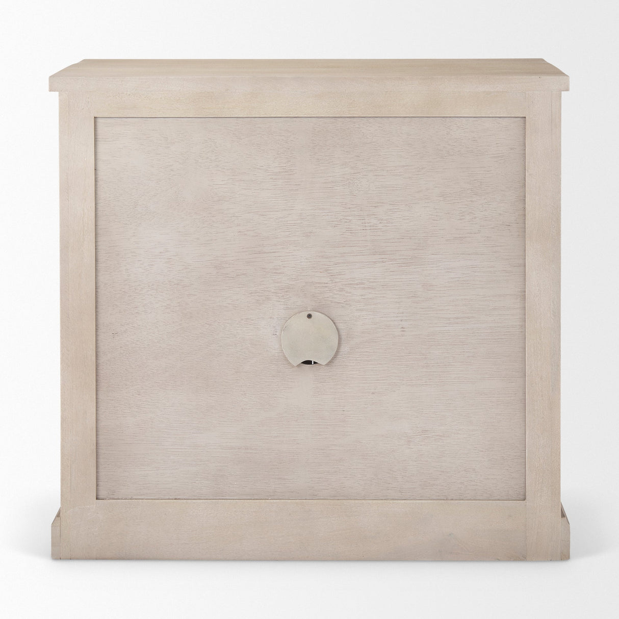 Braxton Beige Wood W/Black Accents 2 Door Accent Cabinet by Mercana at Eve Furniture