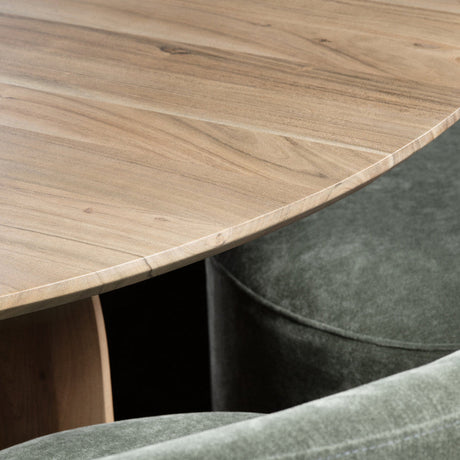 Braxton Brown/Brown Dining Table by Crestview at Eve Furniture