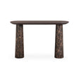 Braya 50" Faux Emperador Marble Console Table by TOV Furniture at Eve Furniture