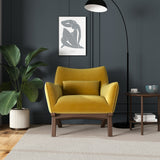 Brayden Gold Velvet Lounge Chair