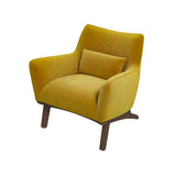 Brayden Gold Velvet Lounge Chair