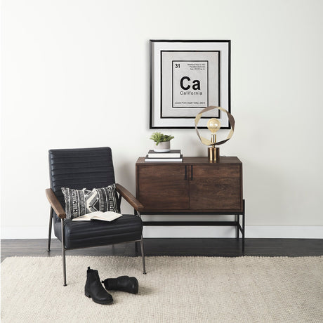 Breaking California B by THE Studio a Hand Embellished Textured Framed Art Print Matted under Glass by Mercana at Eve Furniture