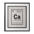Breaking California B by THE Studio a Hand Embellished Textured Framed Art Print Matted under Glass by Mercana at Eve Furniture