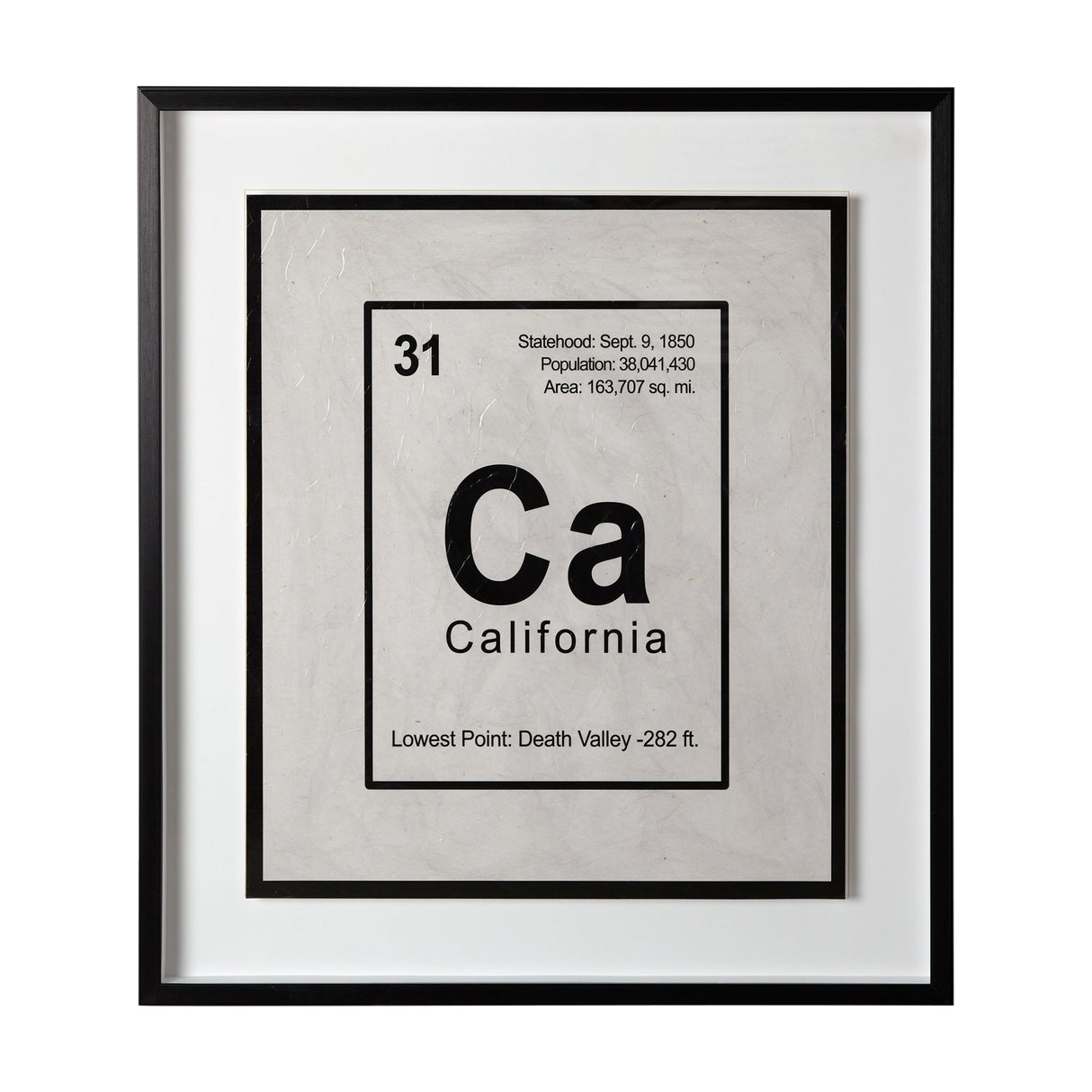 Breaking California B by THE Studio a Hand Embellished Textured Framed Art Print Matted under Glass by Mercana at Eve Furniture