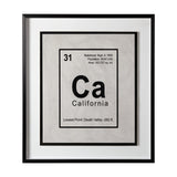 Breaking California B by THE Studio a Hand Embellished Textured Framed Art Print Matted under Glass by Mercana at Eve Furniture