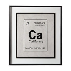 Breaking California B by THE Studio a Hand Embellished Textured Framed Art Print Matted under Glass by Mercana at Eve Furniture