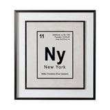 Breaking New York B by THE Studio a Hand Embellished Textured Framed Art Print Matted under Glass by Mercana at Eve Furniture