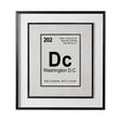 Breaking Washington DC B by THE Studio Hand Embellished Textured Framed Art Print Matted under Glass by Mercana at Eve Furniture