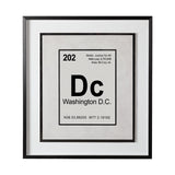 Breaking Washington DC B by THE Studio Hand Embellished Textured Framed Art Print Matted under Glass by Mercana at Eve Furniture