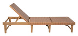 Breath Brown Outdoor Chaise Lounge by Zuomod at Eve Furniture