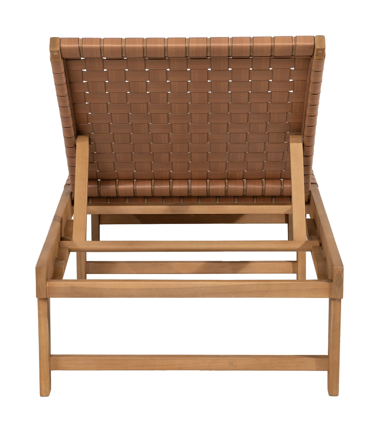 Breath Brown Outdoor Chaise Lounge by Zuomod at Eve Furniture