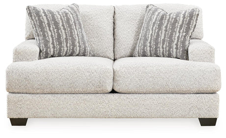 Brebryan Flannel Loveseat by Ashley at Eve Furniture