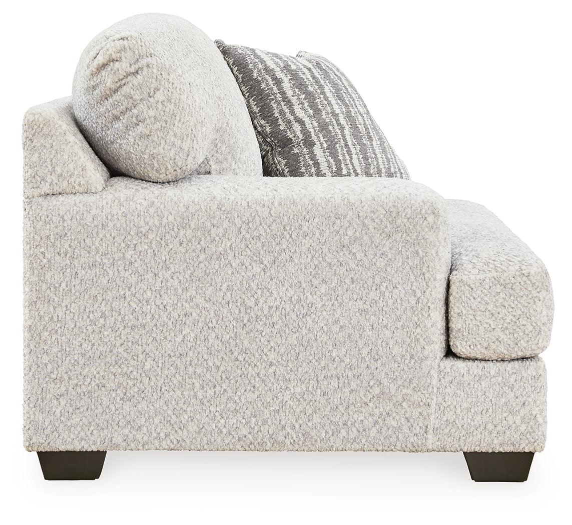 Brebryan Flannel Oversized Chair by Ashley at Eve Furniture
