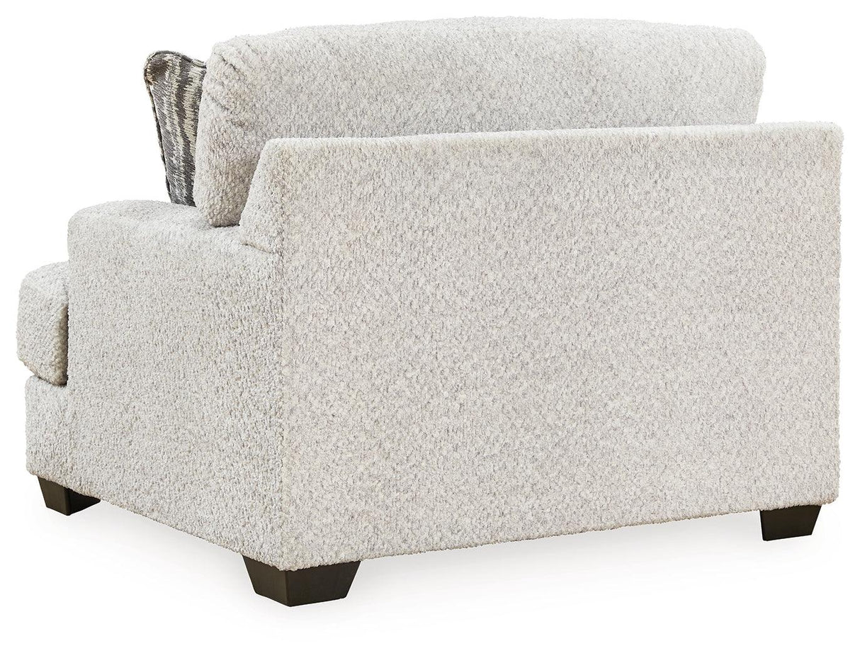 Brebryan Flannel Oversized Chair by Ashley at Eve Furniture