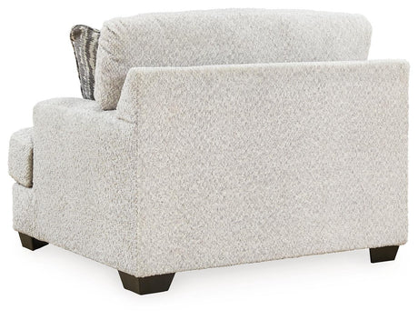 Brebryan Flannel Oversized Chair by Ashley at Eve Furniture