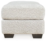 Brebryan Flannel Ottoman by Ashley at Eve Furniture