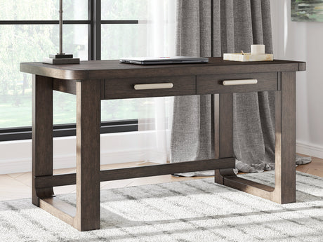 Breckington Dark Brown 56" Home Office Desk by Ashley at Eve Furniture