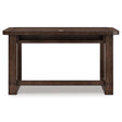 Breckington Dark Brown 56" Home Office Desk by Ashley at Eve Furniture