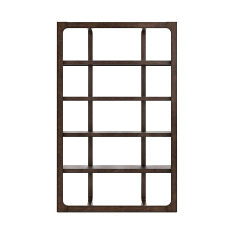 Breckington Dark Brown 76" Bookcase by Ashley at Eve Furniture