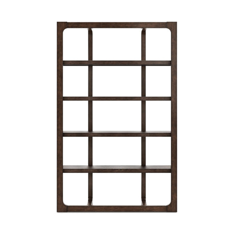 Breckington Dark Brown 76" Bookcase by Ashley at Eve Furniture