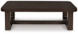 Breckington Dark Brown Coffee Table by Ashley at Eve Furniture