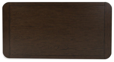Breckington Dark Brown Coffee Table by Ashley at Eve Furniture