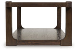 Breckington Dark Brown Coffee Table by Ashley at Eve Furniture
