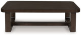 Breckington Dark Brown Coffee Table