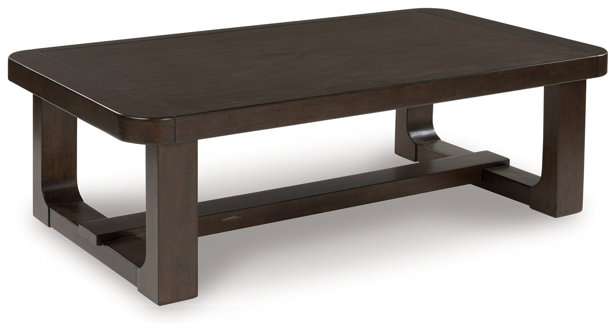 Breckington Dark Brown Coffee Table