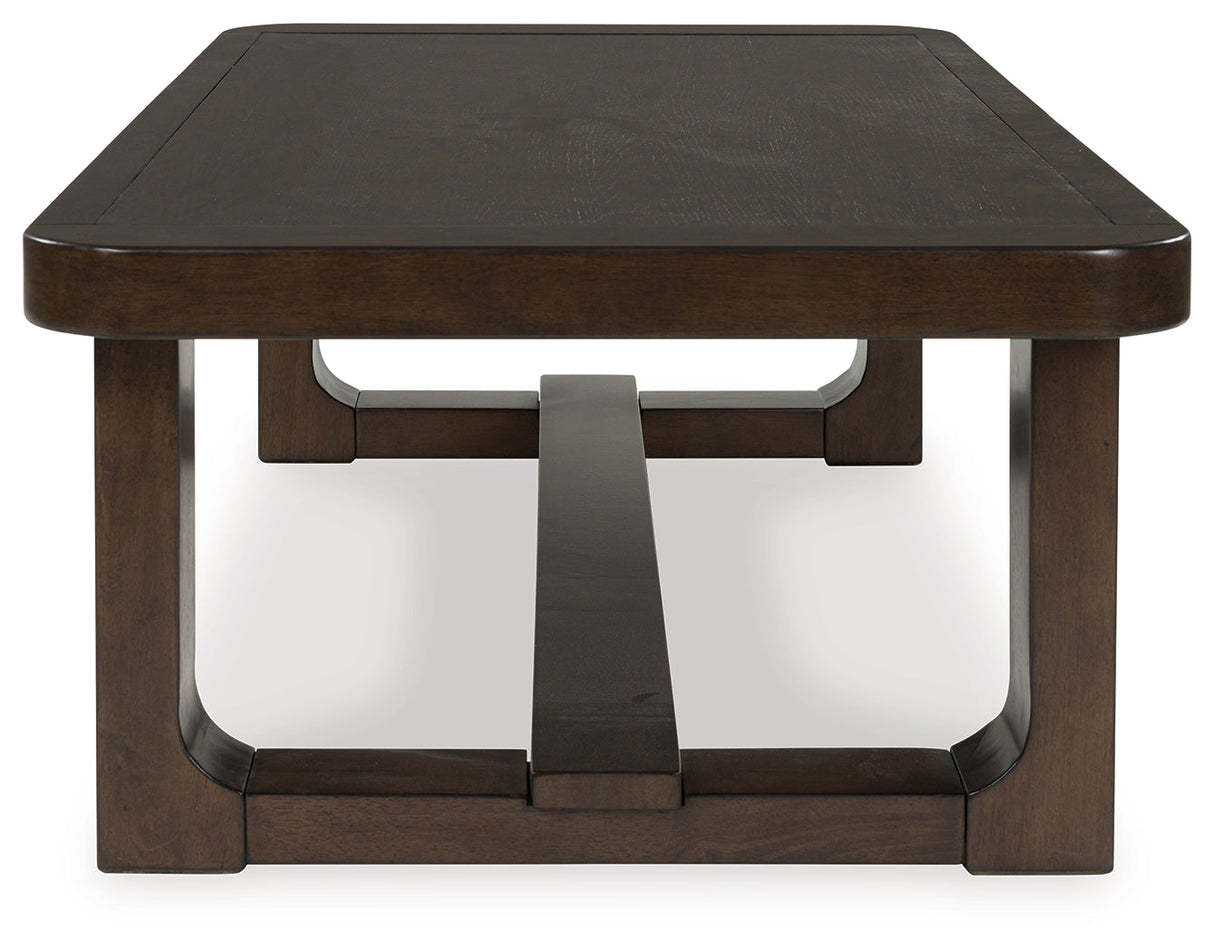 Breckington Dark Brown Coffee Table