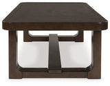 Breckington Dark Brown Coffee Table