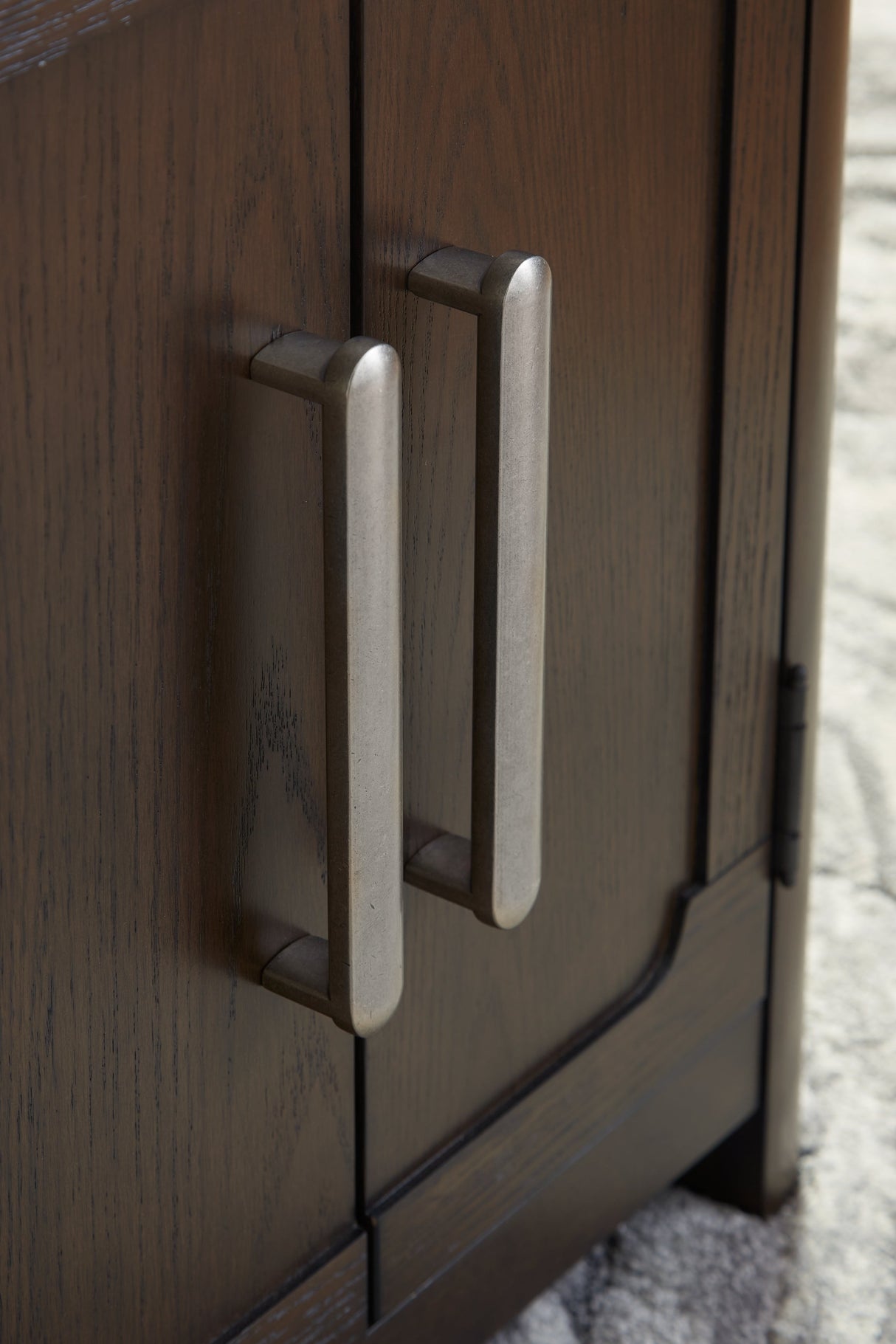 Breckington Dark Brown End Table by Ashley at Eve Furniture