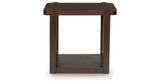 Breckington Dark Brown End Table by ASHLEY FURNITURE at Eve Furniture