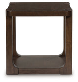 Breckington Dark Brown End Table by ASHLEY FURNITURE at Eve Furniture