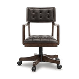 Breckington Dark Brown Home Office Desk Chair by ASHLEY FURNITURE at Eve Furniture