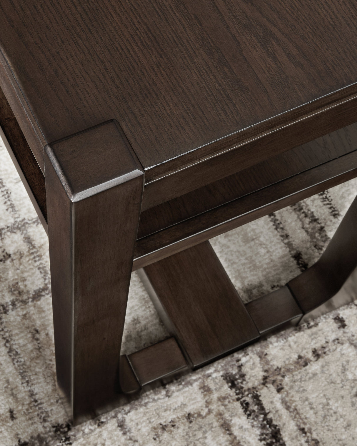 Breckington Dark Brown Sofa Table by ASHLEY FURNITURE at Eve Furniture