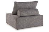 Bree Zee Brown 3-Piece Outdoor Modular Seating by Ashley at Eve Furniture