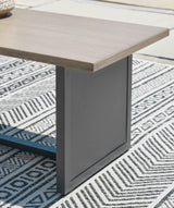 Bree Zee Brown 4-Piece Outdoor Sectional with End Table by Ashley at Eve Furniture