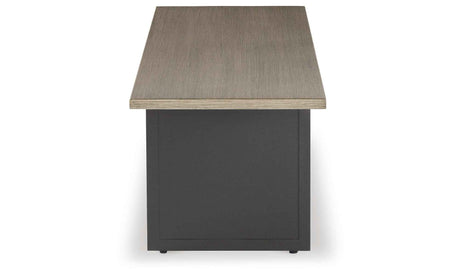 Bree Zee Brown 4-Piece Outdoor Sectional with End Table by Ashley at Eve Furniture