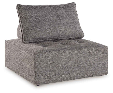 Bree Zee Brown 4-Piece Outdoor Sectional with End Table by Ashley at Eve Furniture