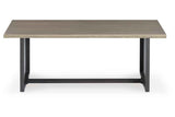 Bree Zee Brown 7-Piece Outdoor Modular Seating by Ashley at Eve Furniture