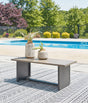 Bree Zee Brown Outdoor End Table by Ashley at Eve Furniture