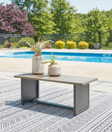 Bree Zee Brown Outdoor End Table