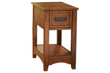 Breegin Brown Chairside End Table by Ashley at Eve Furniture