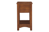 Breegin Brown Chairside End Table by Ashley at Eve Furniture