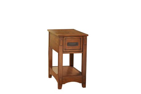 Breegin Brown Chairside End Table by Ashley at Eve Furniture